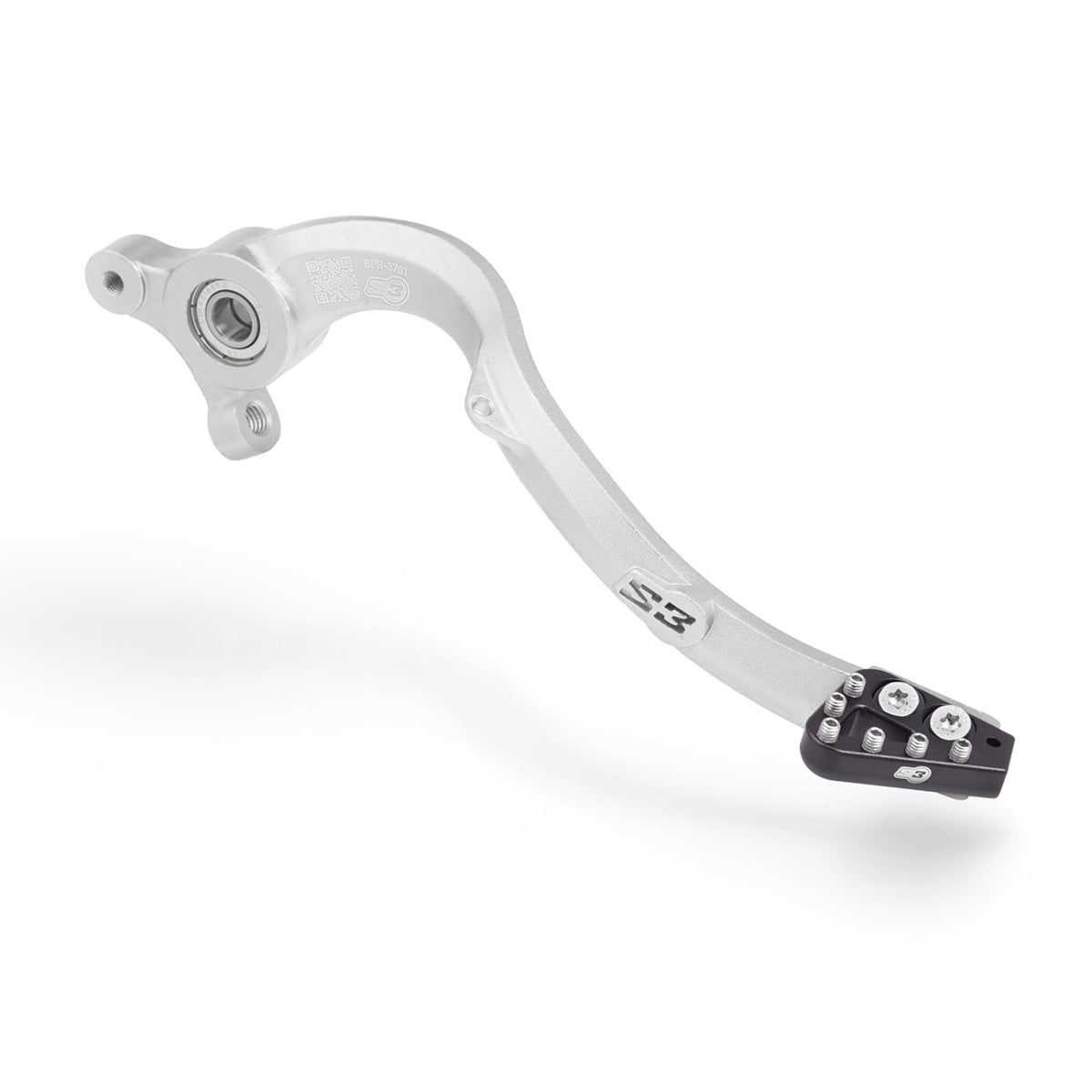 SILVER REAR BRAKE PEDAL TPI - ENDURO GROUP KTM GASGAS HUSQ 17-23