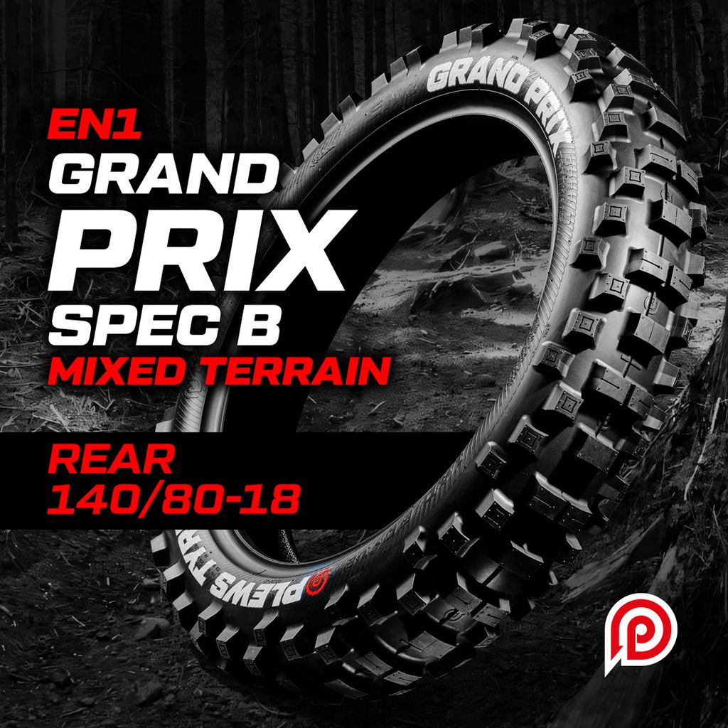 EN1 ENDURO GRAND PRIX Rear Spec B - 140 / 80 – 18 Full height Knob