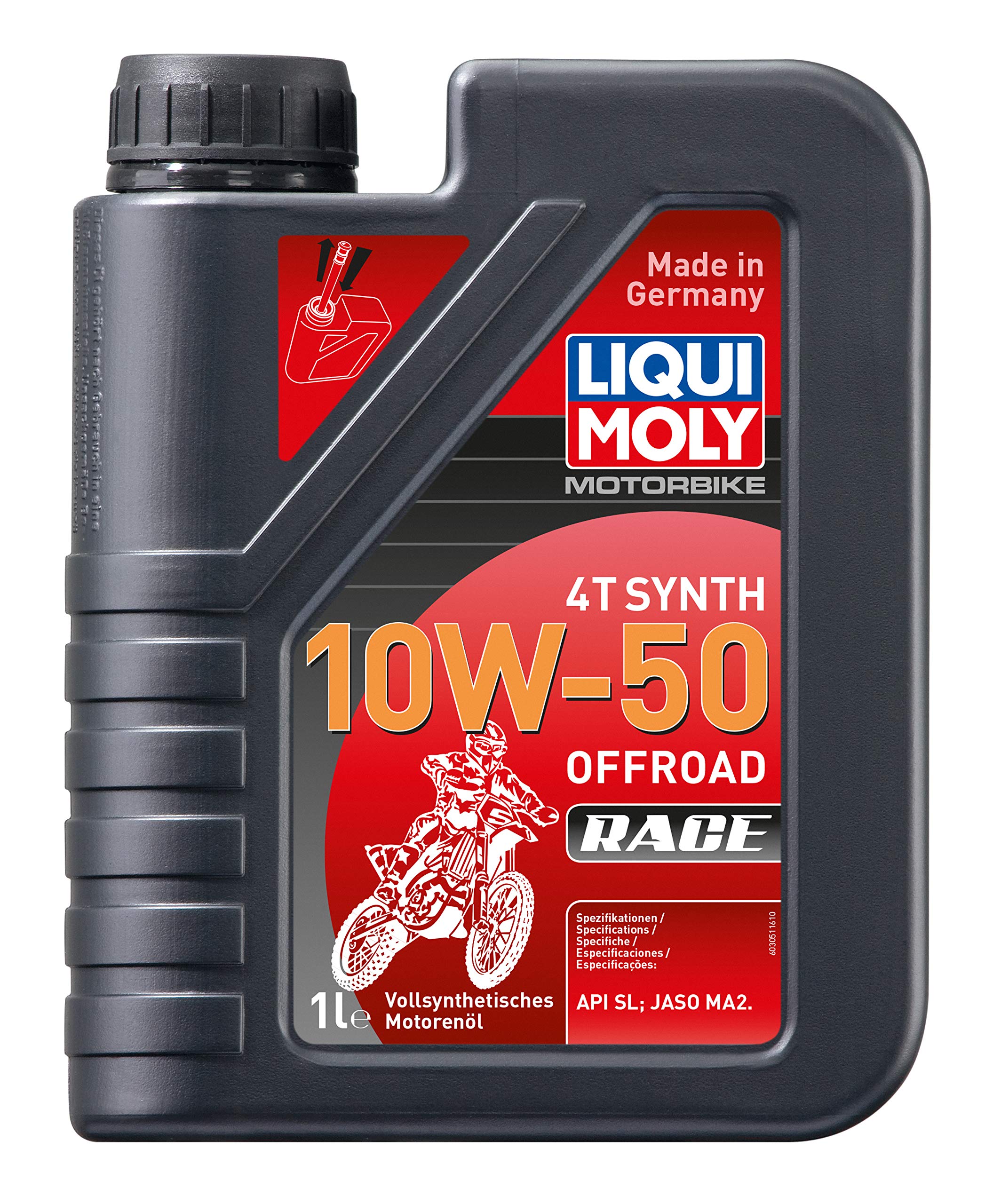 Liqui-Moly Motorbike 4T Synth 10W-50 Offroad Race 1L