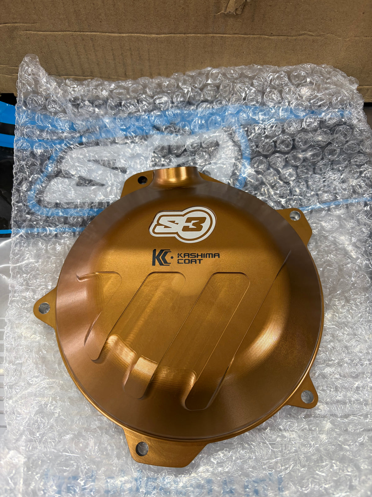 S3 Reinforced Clutch cover Kashima coated