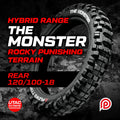 The Monster- Extreme/Hybrid 120/100-18 Pre order ready