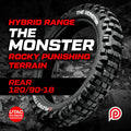 The Monster- Extreme/Hybrid 120/90-18 Pre order ready