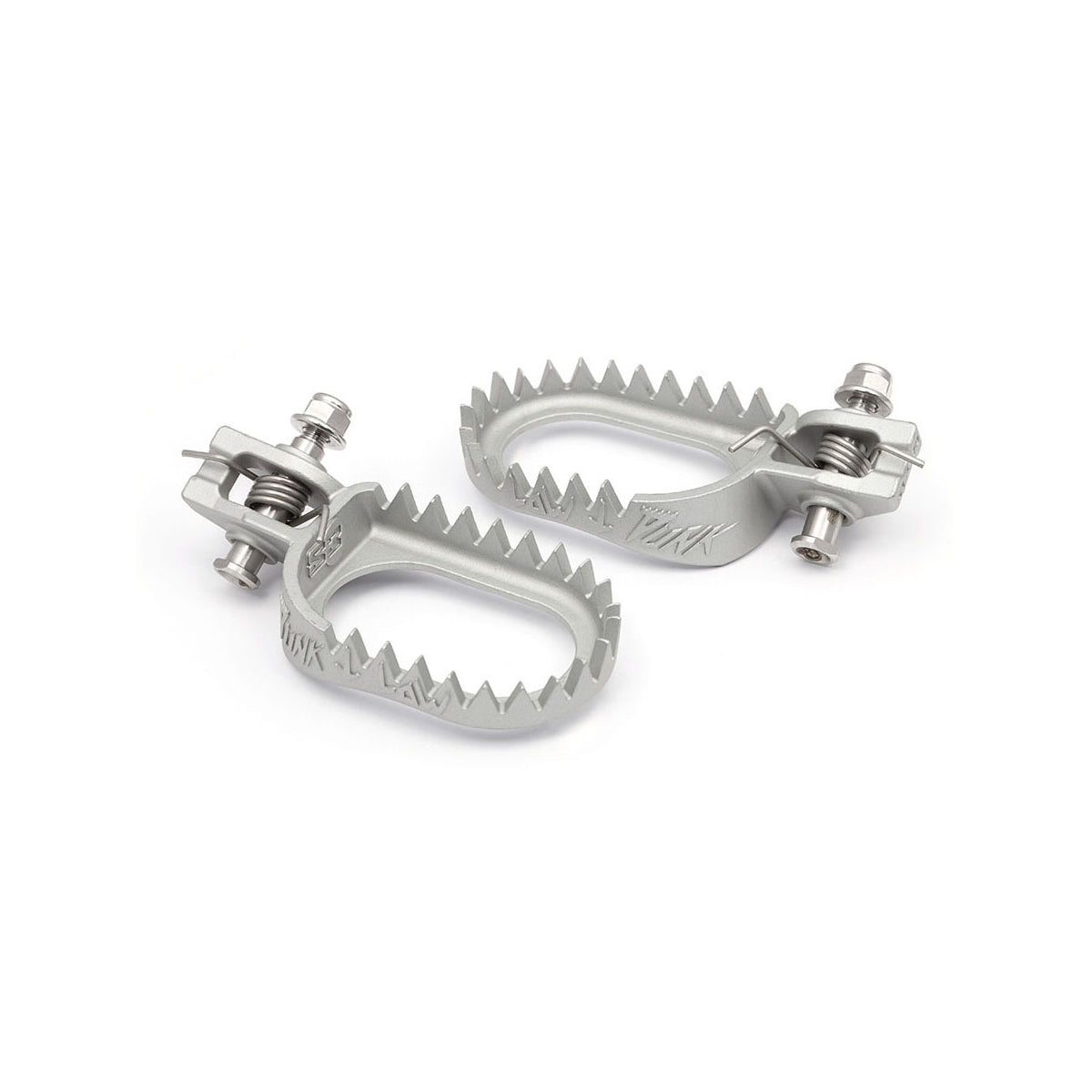 KTM GASGAS HUSQVARNA PUNK LOW/BACK S3 FOOTREST SILVER 17-23